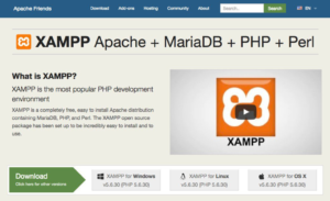 XAMPP install image